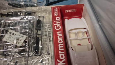 GUNZE SANGYO 1/24 Scale Volkswagen Karmann Ghia plastic model kit