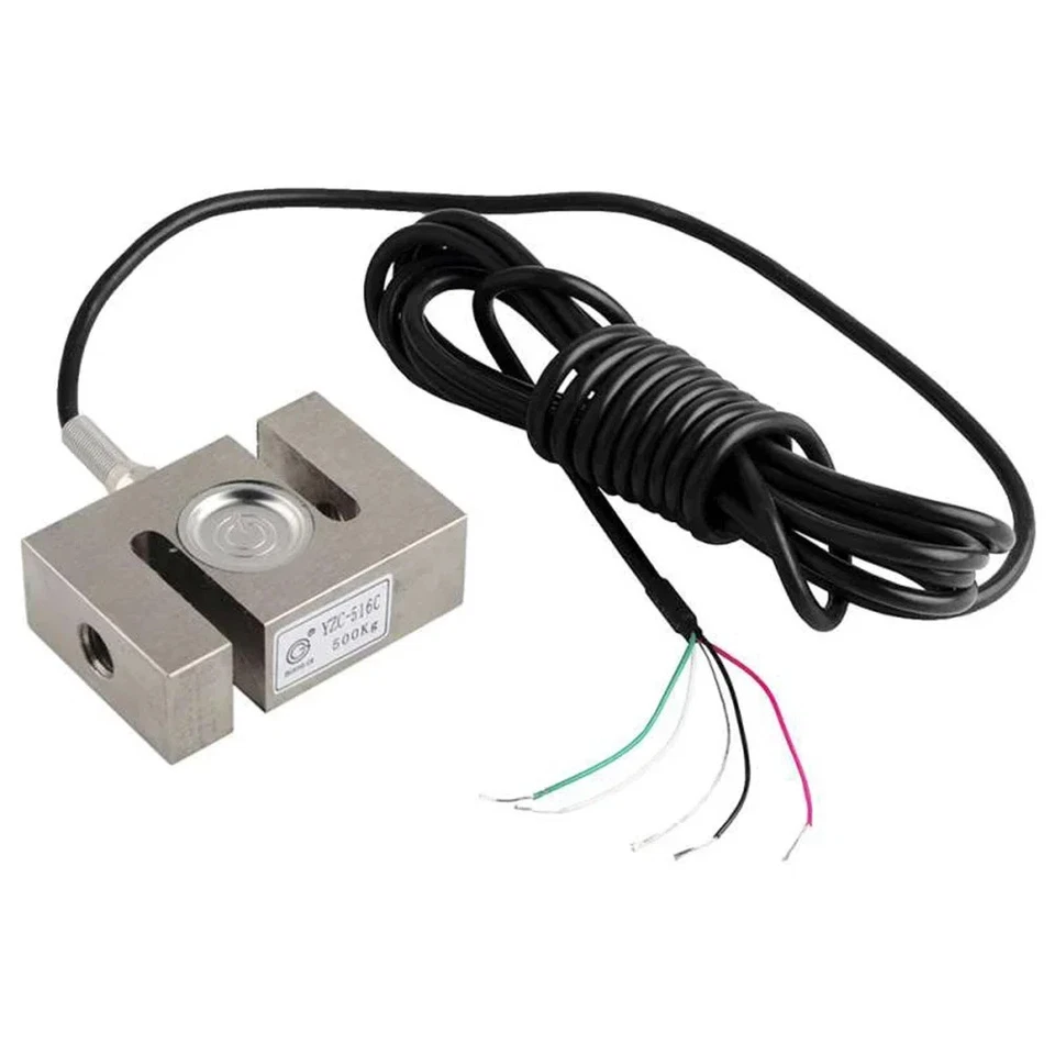 YZC-516C S-Type Load Cell 50KG-500kg 1T 2T Tension Compression Weight Sensor DIY - Image 2 of 4