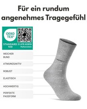 Comfort Diabetiker Socken ohne Gummi Herren Damen Baumwolle ohne Naht 10-30 Paar
