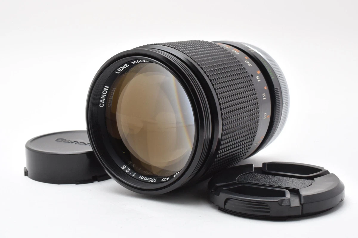 Canon FD Camera Lenses 135mm Focal f/2.5 Maximum Aperture for sale