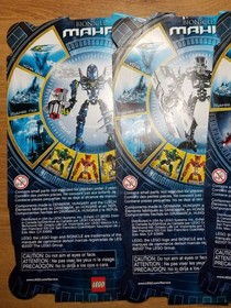 LEGO Bionicle Toa Mahri All 6 Complete Set 8910 8911 8912 8913 8914 8915
