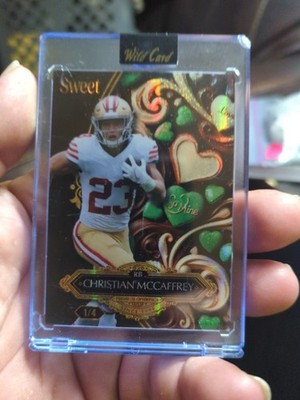 Wild Card Sweet Premium Christian McCaffrey Serial Numbered 1/4 2026