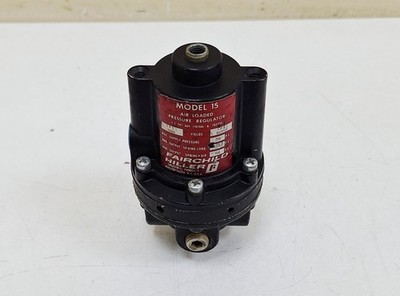 Fairchild Hiller Model 15 Air Loaded Pressure Regulator 1 P.S.I