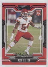 2021 Panini Playbook Rookie Purple Nick Bolton #165 1u6