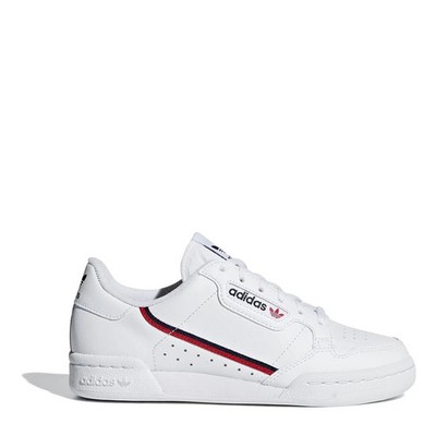 Adidas Continetal 80 (GS) - UK 3 - Weiß/Rot/Blau (F97787)