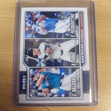 2026 Topps Series 1 American League RBI Leaders Raleigh/Judge/Pasquantino