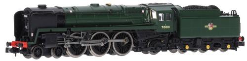 2S-017-009 Dapol Spur N Class 7MT 4-6-2 "Britannia" 70010 - DCC (Gebraucht) | Condition: Used