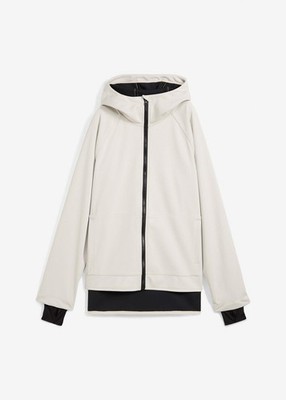 Neu Super Stretch Softshelljacke mit Kapuze Gr. 42 Natur Damen Softshell-Jacke