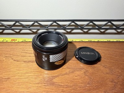 Minolta AF 50mm F1.7 Prime Maxxum Sony A Mount Camera Lens Full Frame Tested