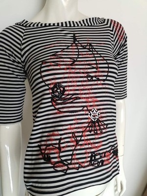SAVE THE QUEEN 3/4 Arm Oberteil Bluse Gr.M