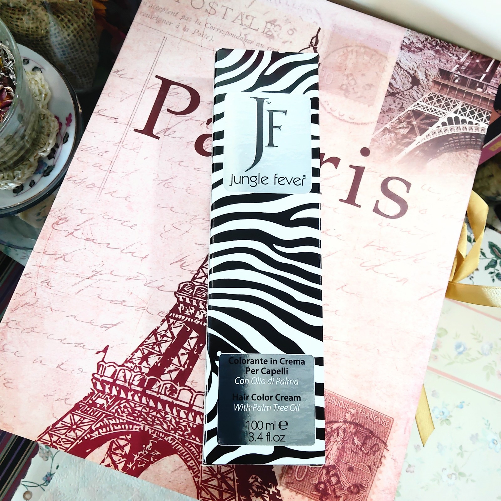 JF Jungle Fever Colorante Crema Capelli 100ml 4.23 4TP Castano  Tropicale