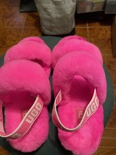UGG Women's Scuffete Pink Slide Slipper Size 7