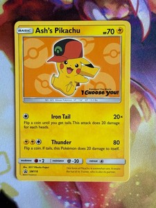 Ash's Pikachu サトシのピカチュウ プロモ 2017 英語版 25+ Ash Pikachu Promo for sale | Updated Oct 2026