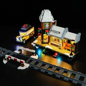 New LED Light Kit for Lego 10259 Winter Village Station USB Powered