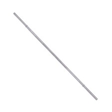 Olympic Barbell, Straight Alloy Steel Weightlifting Bar, Silver Finish