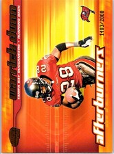 2001 Pacific Invincible Afterburners #20 Warrick Dunn #/2000 Buccaneers