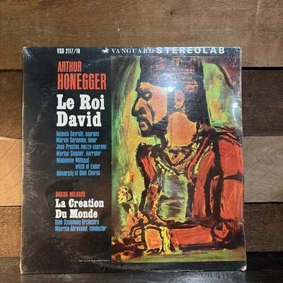 Abravanel HONEGGER Le Roi David MILHAUD La Creation de Monde - Vanguard SEALED