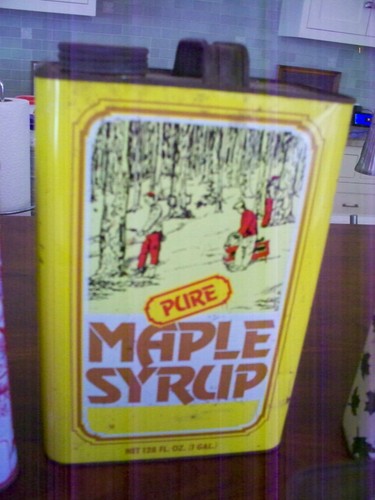 3 Vintage Maple Syrup Containers