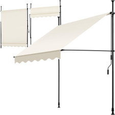 ® Tenda Da Sole a Morsetto Con Manovella, Altezza E Inclinazione Regolabile, Tel
