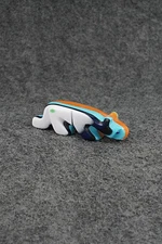 Mountain Lion Zuni Fetish Carving - Reynold Lunasee