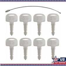 Ignition Keys 60266568 8pcs 601 Sany Mini Excavator Broderson Crane Bluebird Sch
