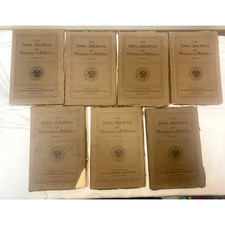 Iowa Journal Of History & Politics, 7 vols 1908-1925