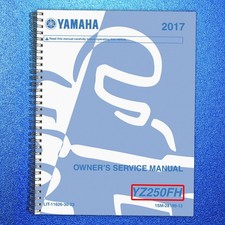 2016 Yamaha YZ250FX Motorcycle Owners Service Manual
