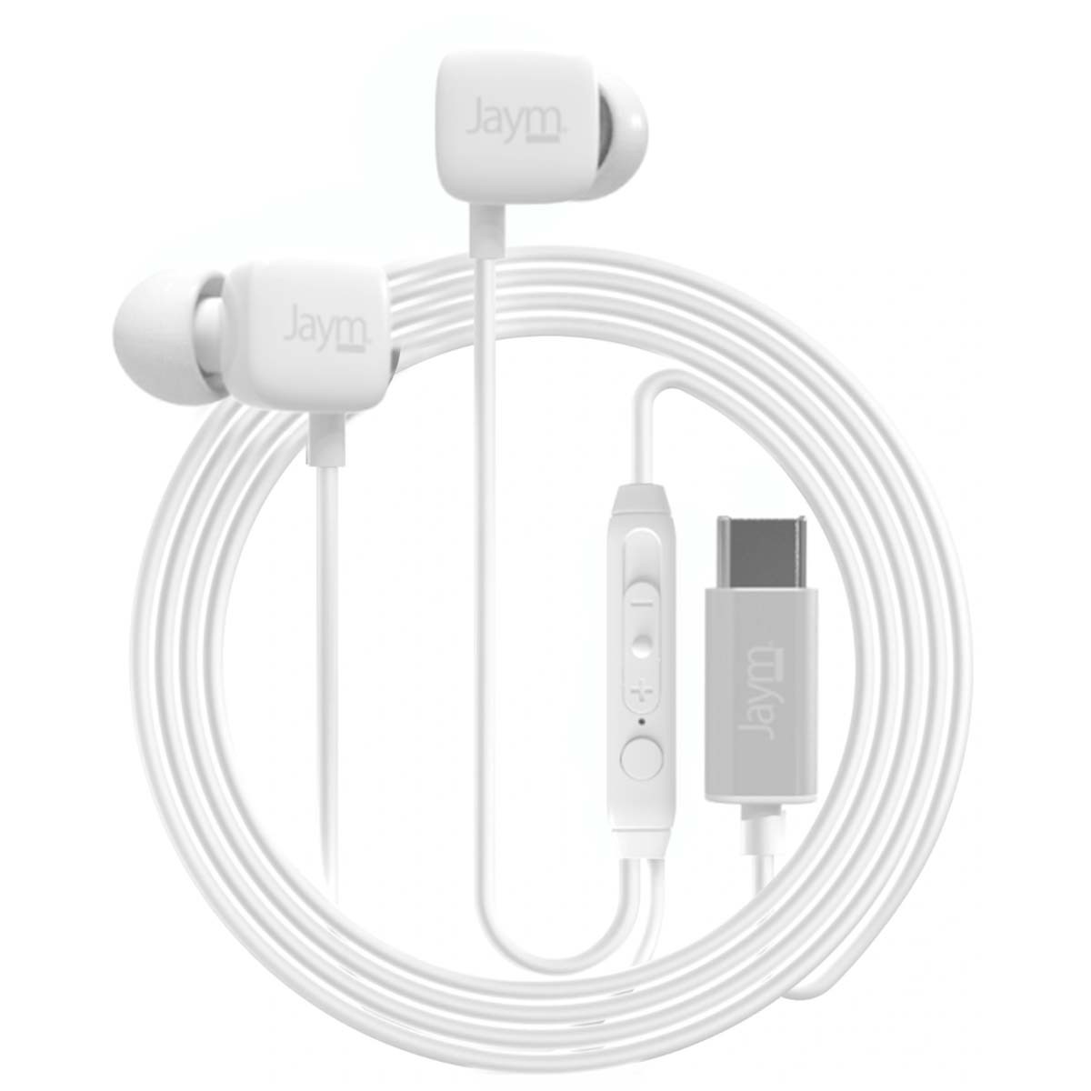 Écouteurs Filaire USB-C Jaym Idéal pour le Télétravail et les Trajets