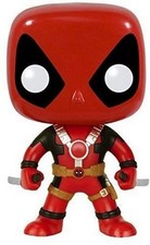 Marvel Funko Pop Deadpool Two Swords - Figurina de Vinilo (7486) 8,9 x 8,9 x 9,5