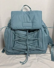 NWT Blogilates Backpack Gym Pilates Yoga Mom Parent Diaper Travel Bag Teal Cloud
