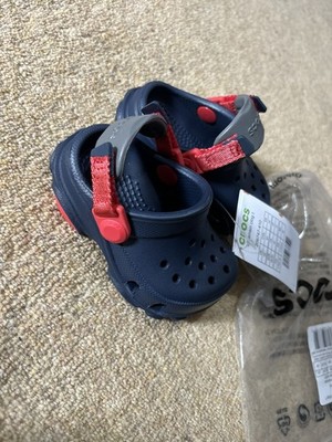 Crocs All Terrain Clog T in Navy, Kleinkind Größe 4/C4 (EU 19-20) NEU