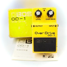 BOSS OD-1 Over Drive With Box JRC4558D Long D...