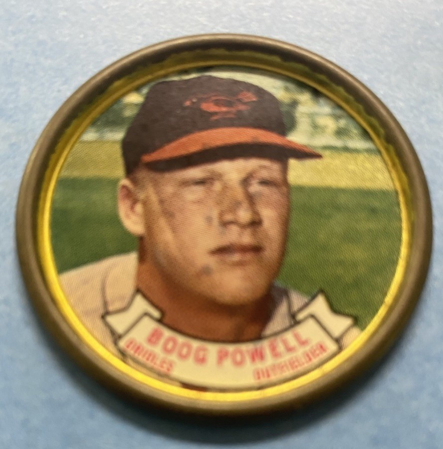 1964 Topps Coins - Boog Powell #104 Baltimore Orioles Baseball