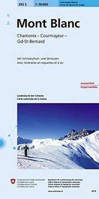 292S Mont Blanc Carte de sports de neige: Chamonix ... | Buch | Zustand sehr gut