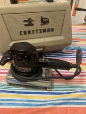 Vintage SEARS Craftsman 315.11640 Dual Motion Sander Straight line or orbital