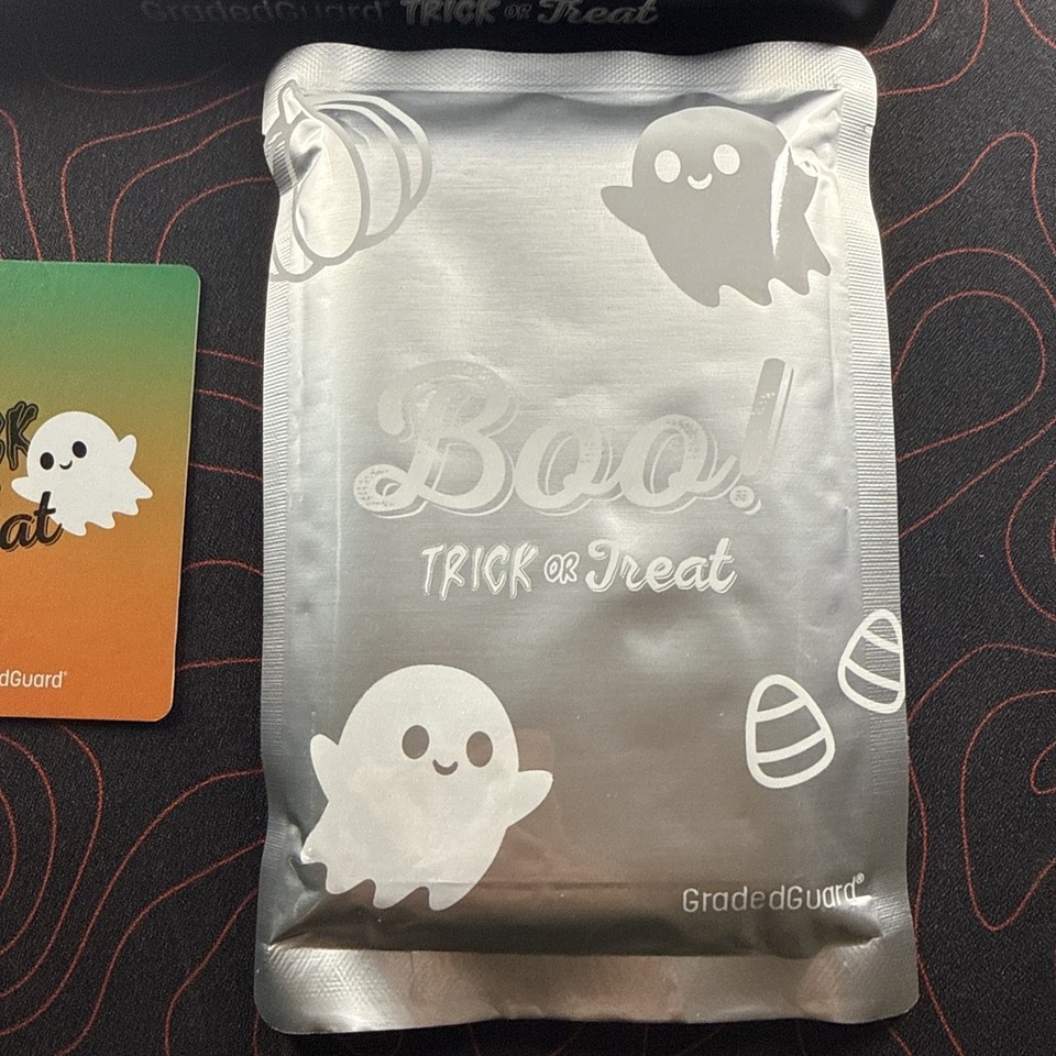 GradedGuard PSA Graded Case Guard Protector Trick Or Treat Pumpkin ...