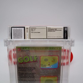 NES Nintendo BANDAI GOLF: CHALLENGE PEBBLE BEACH - WATA GRADED 9.6 A NEW Sealed!