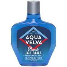 Aqua Velva After Shave, Classic Ice Blue, Soothes, Cools, and Refreshes Skin