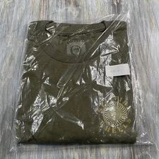 Spitfire Wheels Shirt Men’s Size Large Skateboard T-Shirt Green New Skater