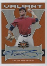 2018 Leaf Valiant Orange 3/35 Travis Swaggerty #BA-TS1 Auto 2a9