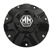 Mayhem Wheels C709501B C108060B 71312090F-12 Gloss Black Wheel Center Cap