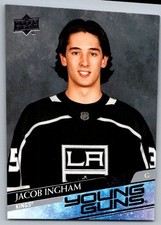 2020-21 Upper Deck Jacob Ingham Rookie Los Angeles Kings #706
