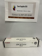Canon GPR-34 Black Toner Cartridge Sealed New For ImageRunner 2535-2545