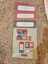 Close to My Heart Idea leaflets Stamp of the Month Oct 2003 to July 2004