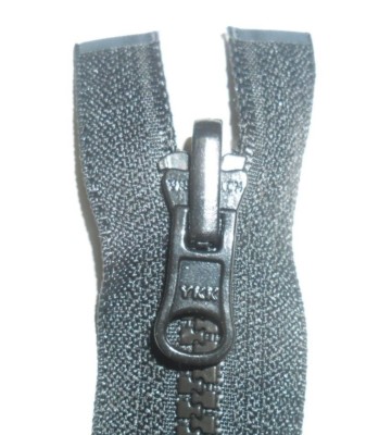 YKK ZIPS BLACK,CHUNKY PLASTIC TEETH,OPEN END,REVERSIBLE ZIP NUMB 5