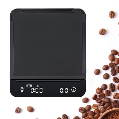 Kaffeeswaage mit Timer Profi LED Bildschirm Multifunktion 3kg/0,1G Küche