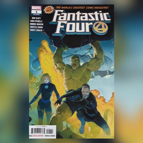 FANTASTIC 4 FOUR #1 Marvel Comics October 2018 The Thing, Invisible Girl, Torch - Photo 1/1