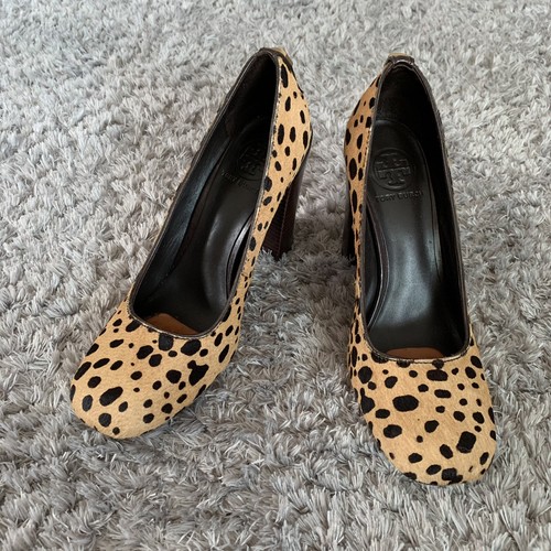 tory burch leopard heels
