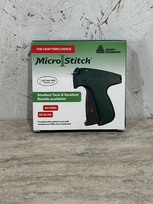 Avery Dennison Micro Stitch Tagging Gun Starter Kit 1 Needle 1080 Fasteners