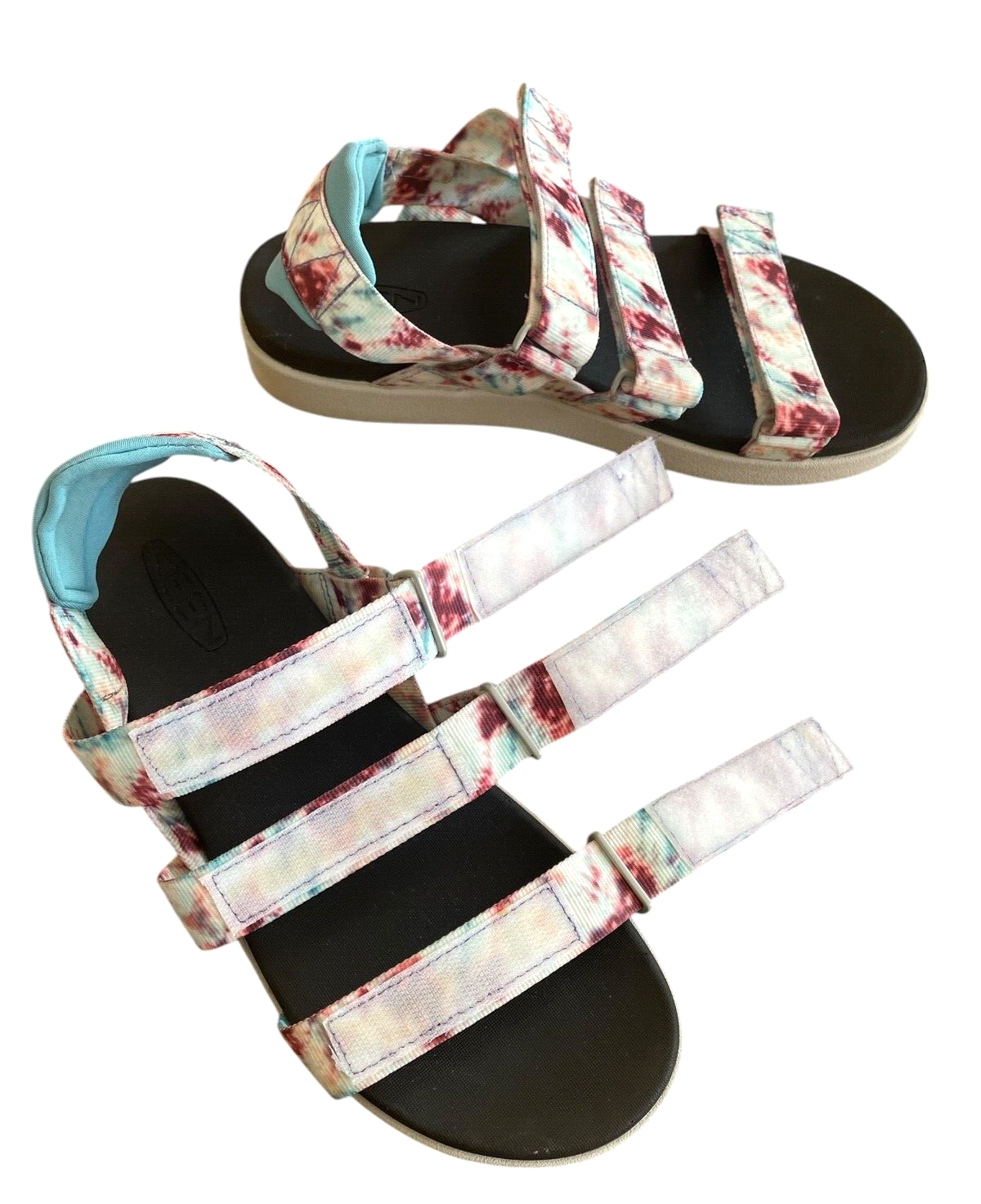 Sandali con cinturino KEEN Elle donna taglia 9 5 EU 40 Andorra tinta unita rosa blu